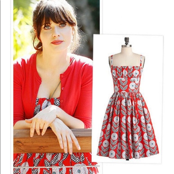 Modcloth Dresses & Skirts - bernie dexter chrysanthemum dress xs